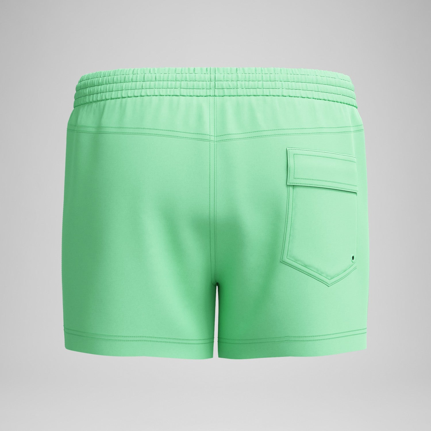 Retro Solid Swim Shorts Green - Speedo