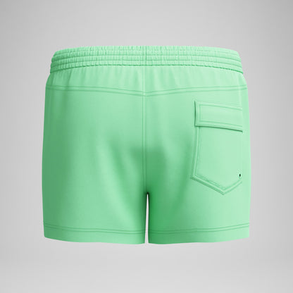 Retro Solid Swim Shorts Green - Speedo