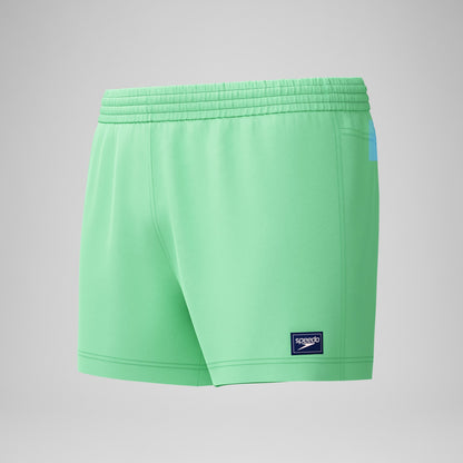 Retro Solid Swim Shorts Green - Speedo
