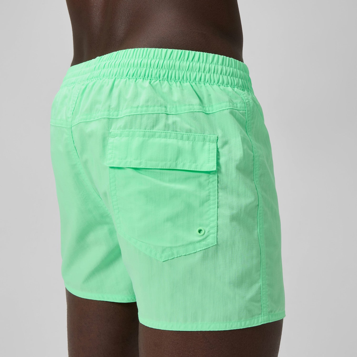 Retro Solid Swim Shorts Green - Speedo