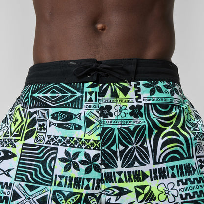Printed Bondi Swim Shorts Black/White - Speedo