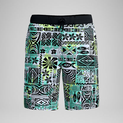 Printed Bondi Swim Shorts Black/White - Speedo