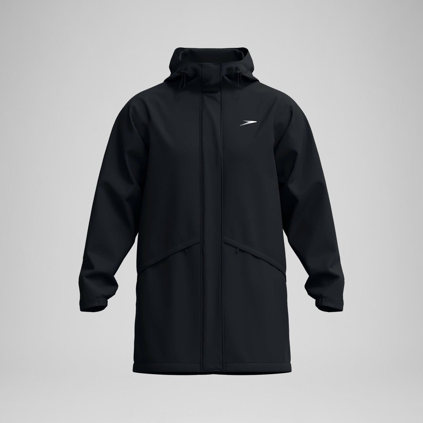 V Class Pro All Weather Jacket Black - Speedo
