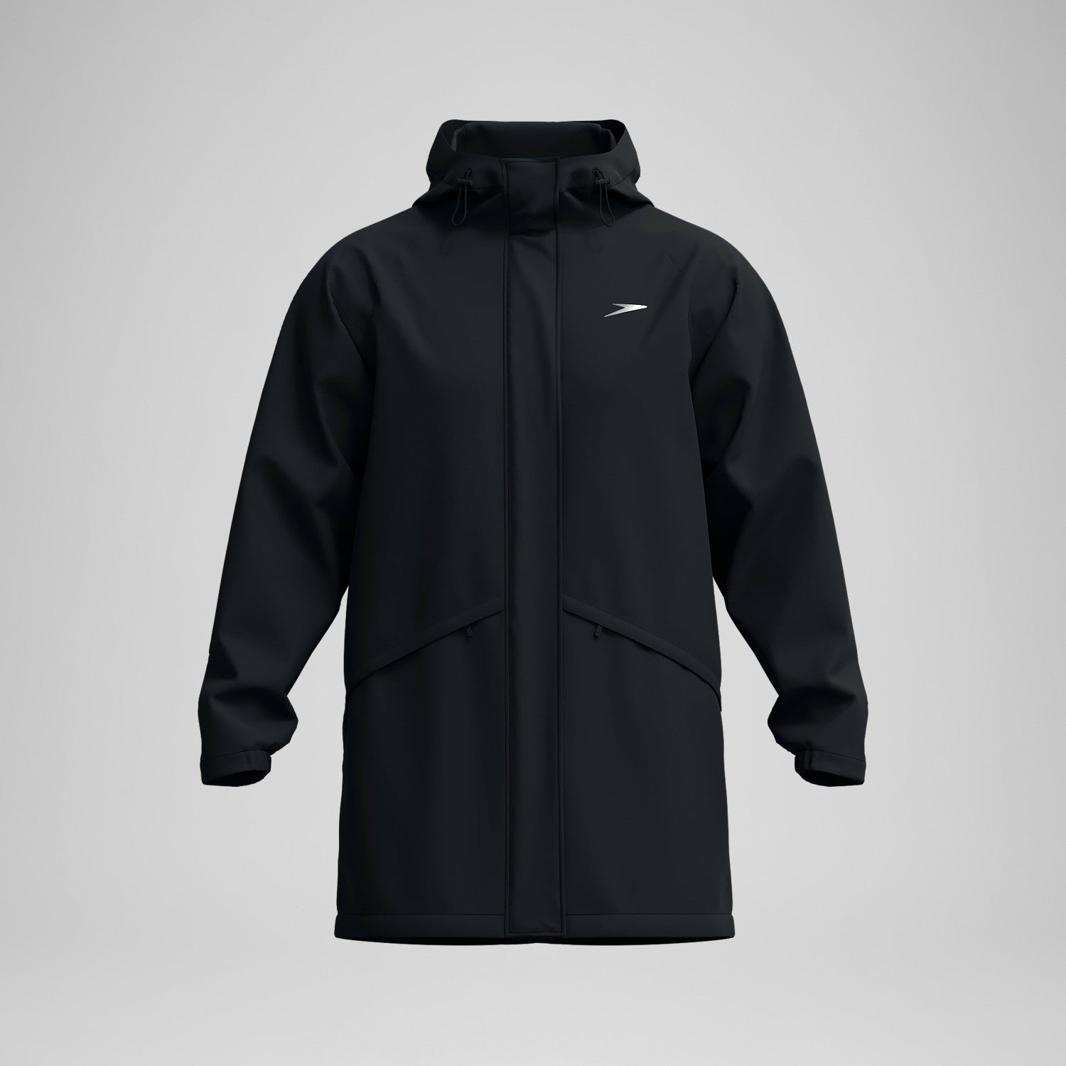V Class Pro All Weather Jacket Black - Speedo