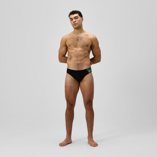 Medley Logo Brief Black/Green - Speedo