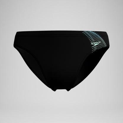 Medley Logo Brief Black/Green - Speedo
