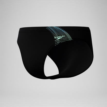 Medley Logo Brief Black/Green - Speedo