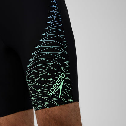 Medley Logo Jammer Black/Green - Speedo