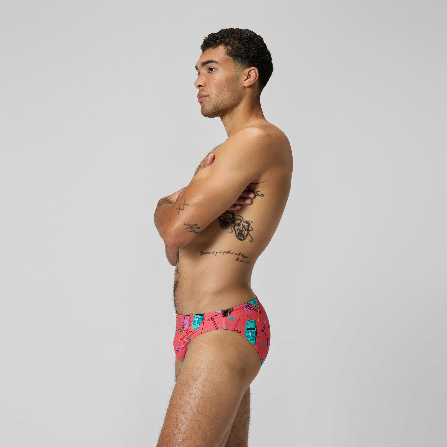 Print Beachstar Brief Orange - Speedo