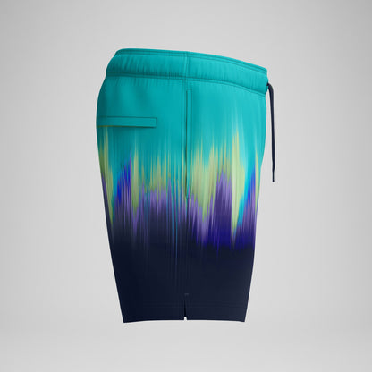 Redondo Edge Printed Swim Shorts Green/Blue - Speedo