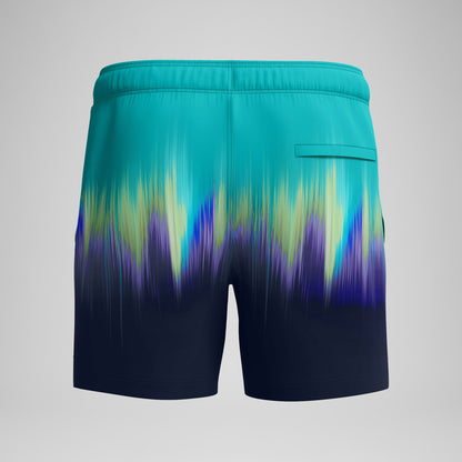 Redondo Edge Printed Swim Shorts Green/Blue - Speedo