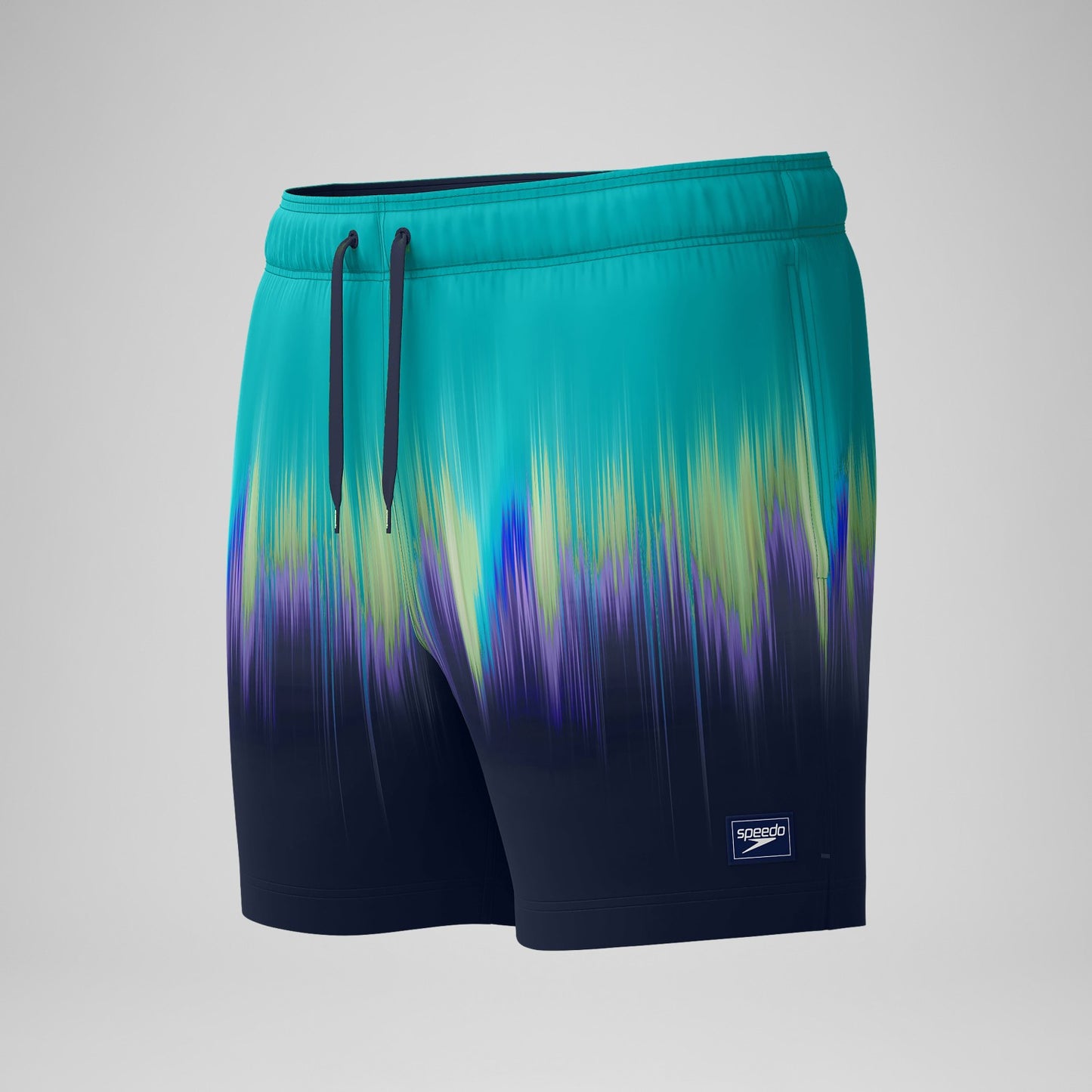 Redondo Edge Printed Swim Shorts Green/Blue - Speedo