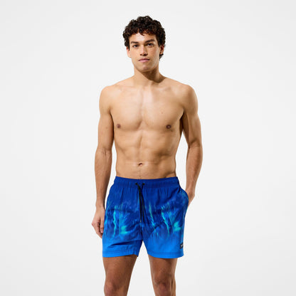 Redondo Edge Printed Swim Shorts Blue - Speedo