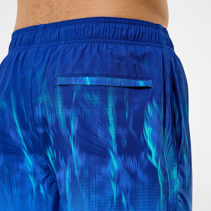 Redondo Edge Printed Swim Shorts Blue - Speedo