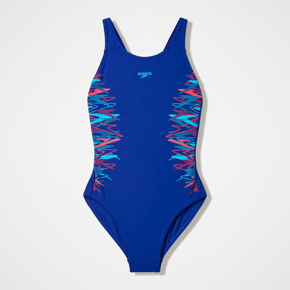 Girls Muscleback Swimsuit Blue - Speedo