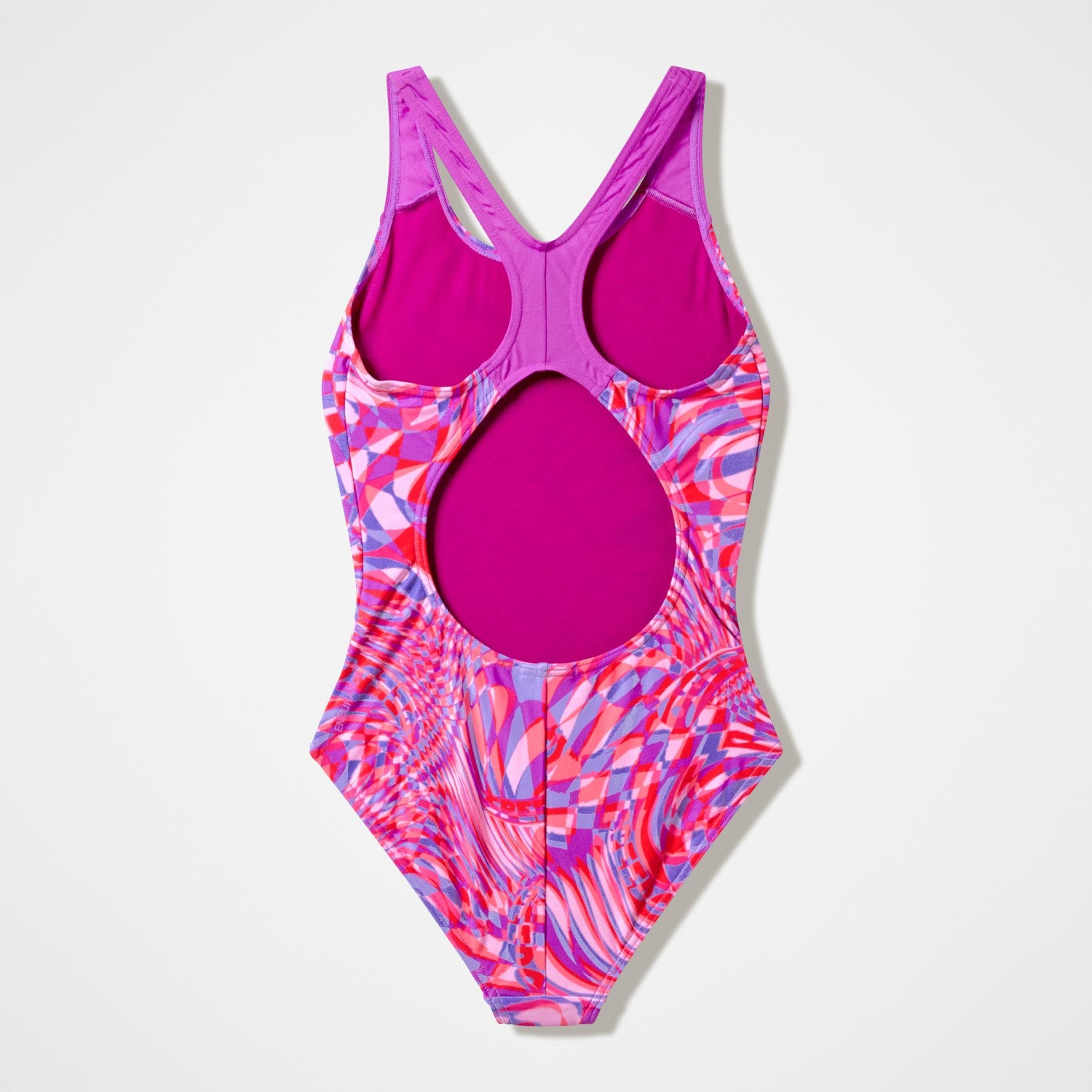 Girls Printed Splashback Swimsuit Pink - Speedo