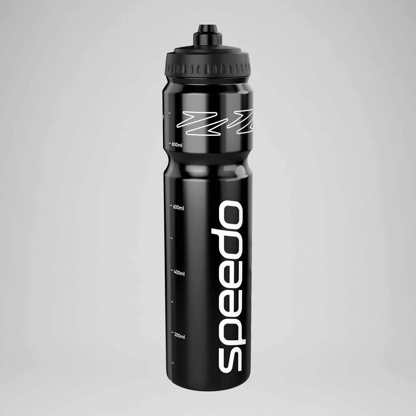 Speedo 1LTR Water Bottle Black - Speedo