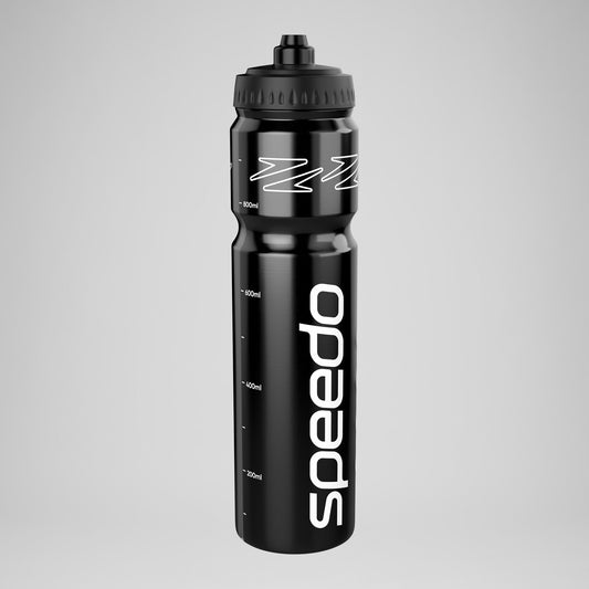 Speedo 1LTR Water Bottle Black - Speedo