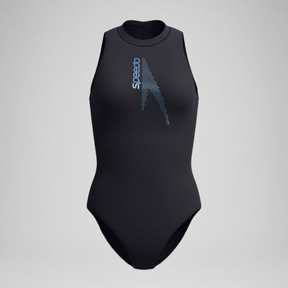 Boom Solid Hydrasuit Black/Turquoise - Speedo
