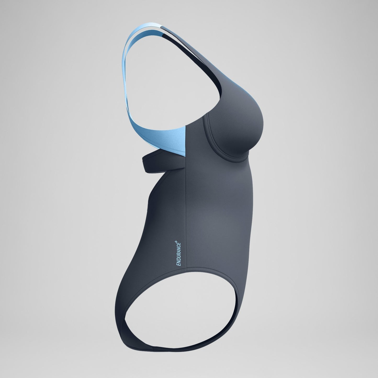 Flex Band with Built in Swim Bra Swimsuit Grey/Blue - Speedo