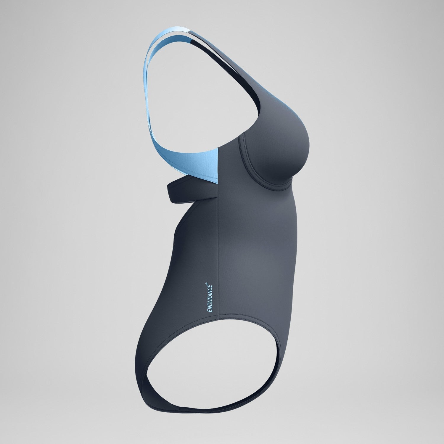 Flex Band with Built in Swim Bra Swimsuit Grey/Blue - Speedo