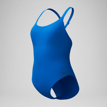 Shaping Crossback Swimsuit Blue - Speedo