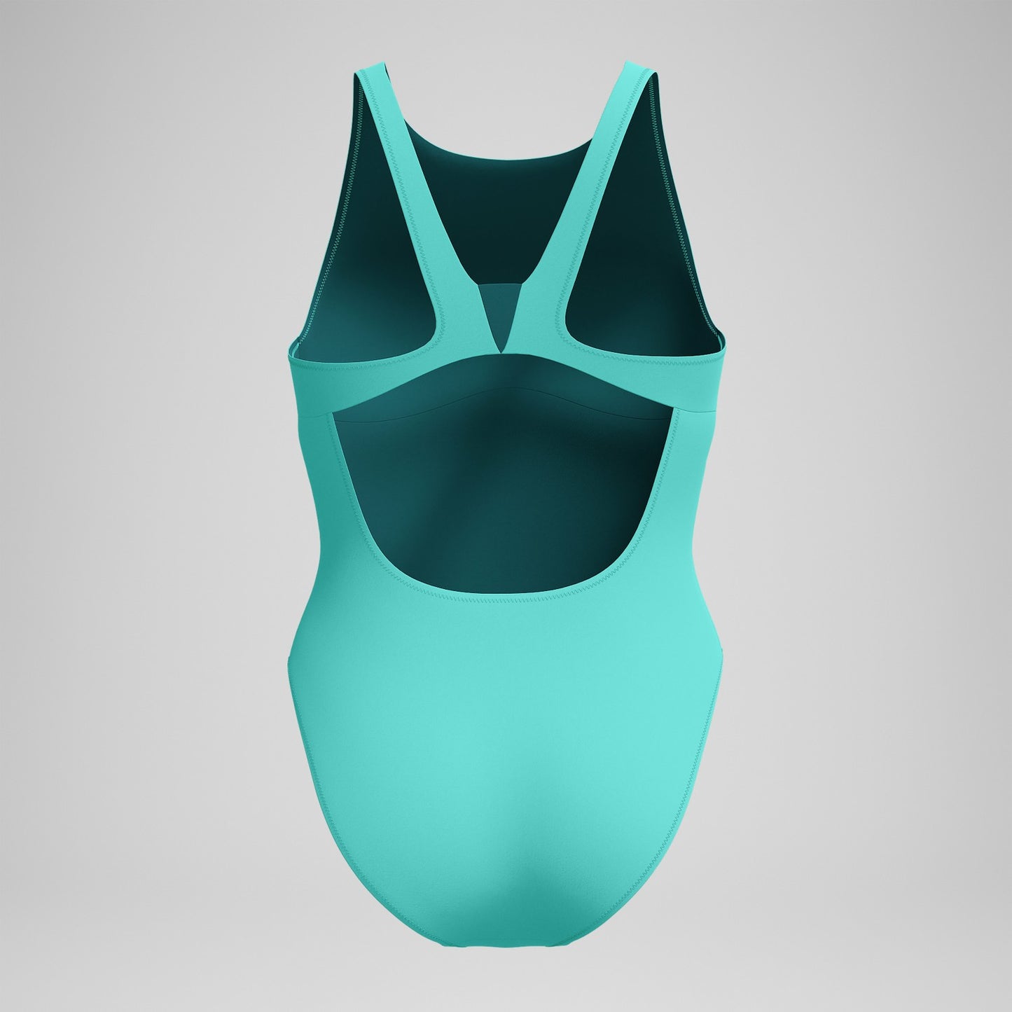 Solid Highneck One Piece Turquoise - Speedo
