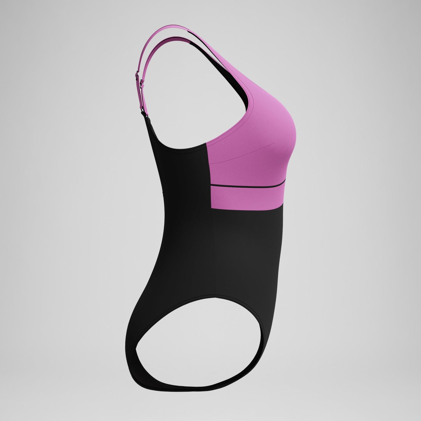Shaping Contour Eclipse Swimsuit Black/Pink - Speedo