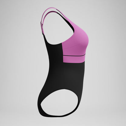 Shaping Contour Eclipse Swimsuit Black/Pink - Speedo