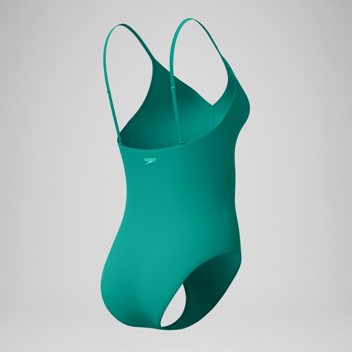 Solid V-Neck One Piece Teal - Speedo