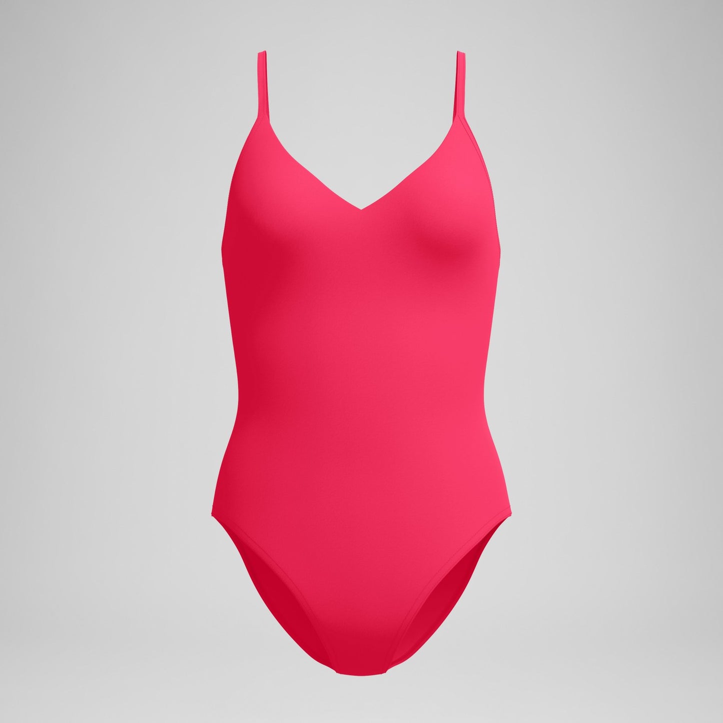 Solid V-Neck Swimsuit Ruby - Speedo