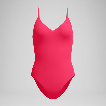 Solid V-Neck Swimsuit Ruby - Speedo