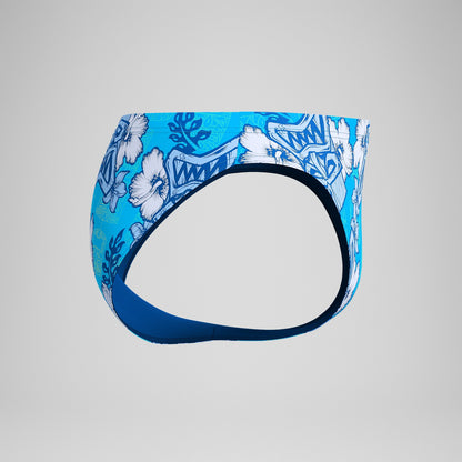 Print Beachstar Brief Light Blue/White - Speedo
