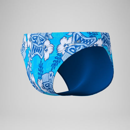 Print Beachstar Brief Light Blue/White - Speedo