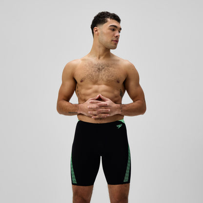 Hyperboom Splice Jammer Black/Green - Speedo