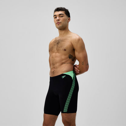 Hyperboom Splice Jammer Black/Green - Speedo