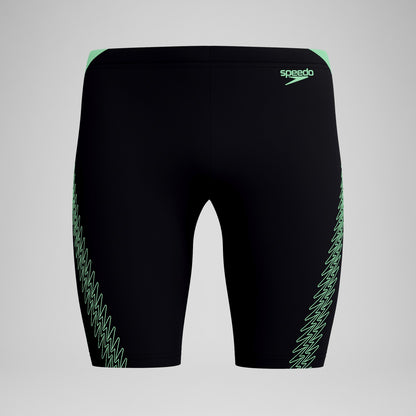 Hyperboom Splice Jammer Black/Green - Speedo