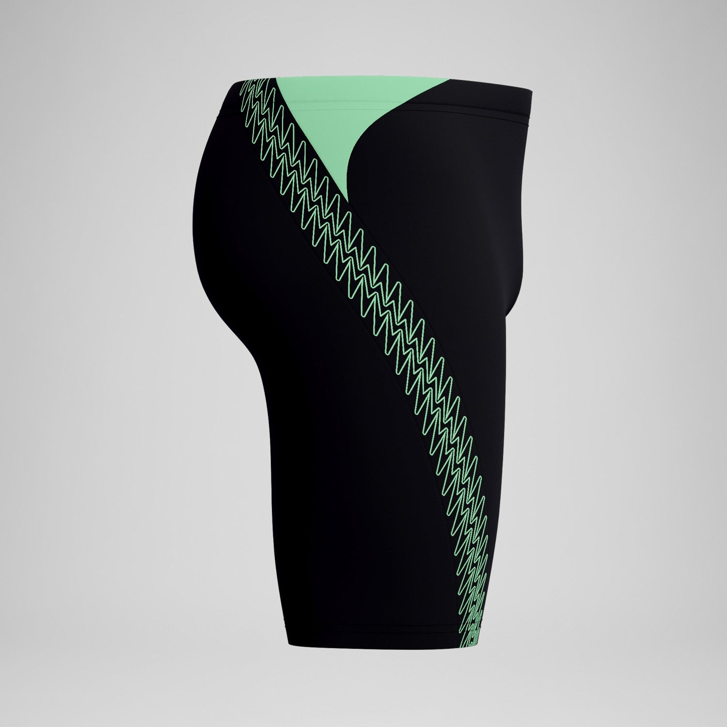 Hyperboom Splice Jammer Black/Green - Speedo