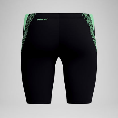 Hyperboom Splice Jammer Black/Green - Speedo