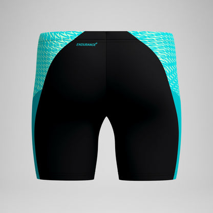 Endurance+ MAX Splice Mid Jammer Black/Turquoise - Speedo