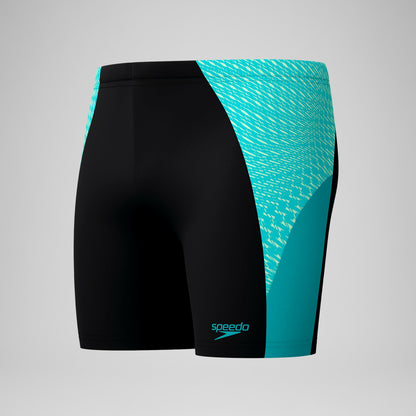 Endurance+ MAX Splice Mid Jammer Black/Turquoise - Speedo