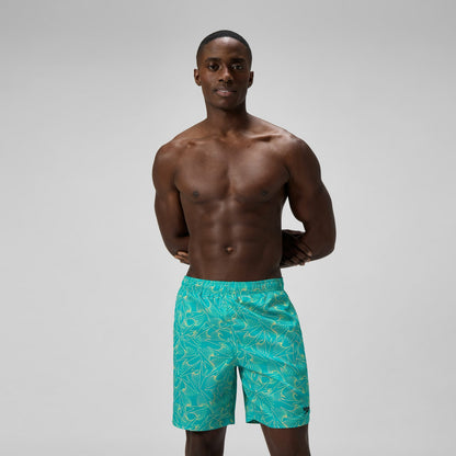 Xpress Lite Allover Swim Shorts Turquoise - Speedo