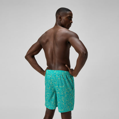 Xpress Lite Allover Swim Shorts Turquoise - Speedo