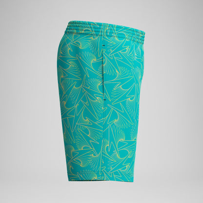 Xpress Lite Allover Swim Shorts Turquoise - Speedo