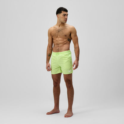 Essential Solid Swim Shorts Green - Speedo