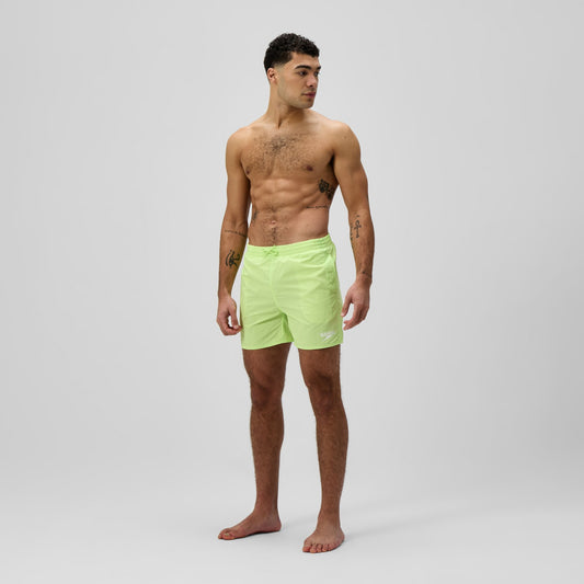 Essential Solid Swim Shorts Green - Speedo