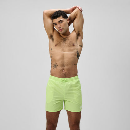 Essential Solid Swim Shorts Green - Speedo