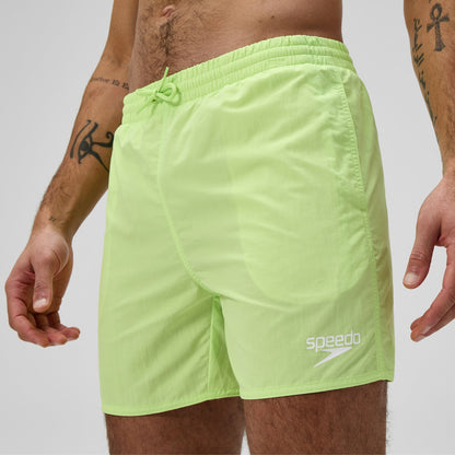 Essential Solid Swim Shorts Green - Speedo