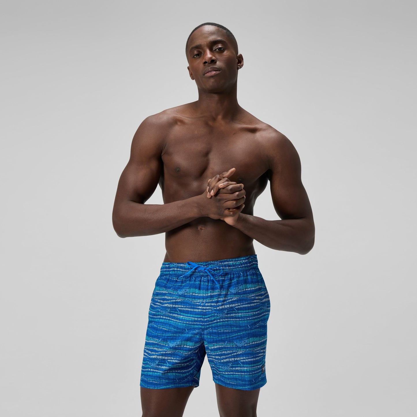 Redondo Edge Printed Swim Shorts Blue - Speedo