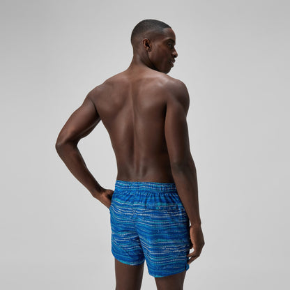 Redondo Edge Printed Swim Shorts Blue - Speedo
